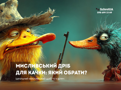 Мисливський дріб для качки: який обрати?